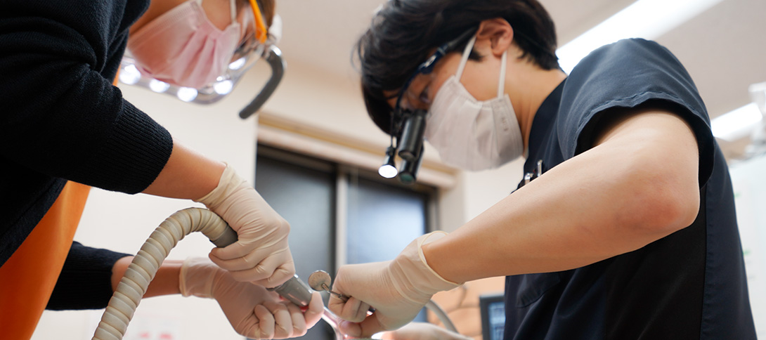 痛くない虫歯の治療・久喜駅いしはた歯科